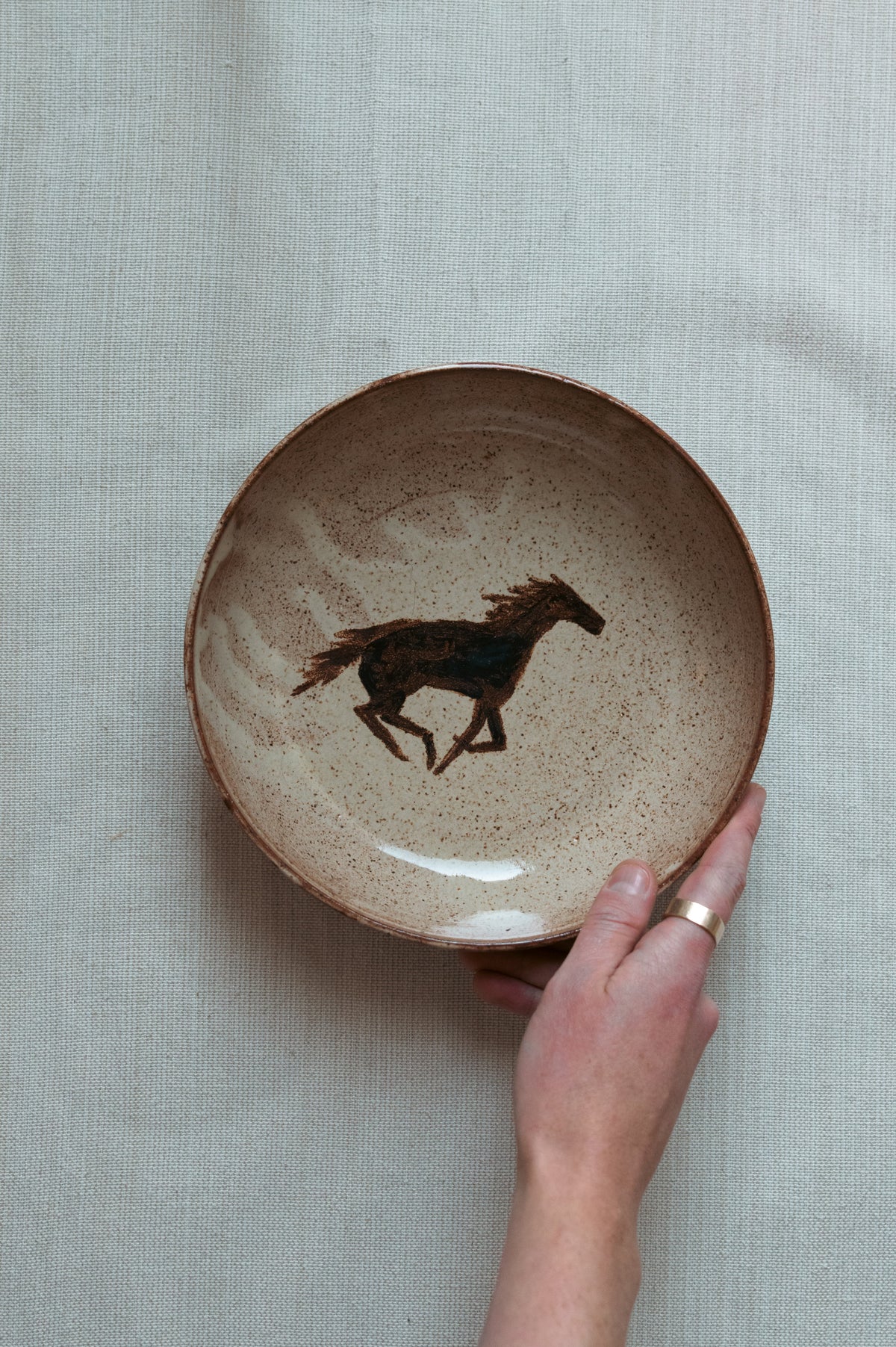 Horse Pasta Bowls, Set of 2