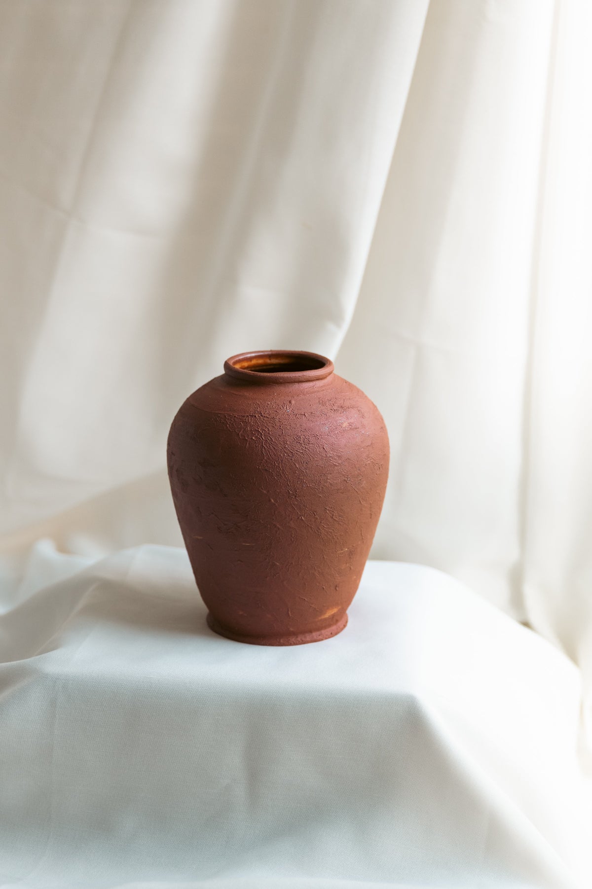 Red Vase