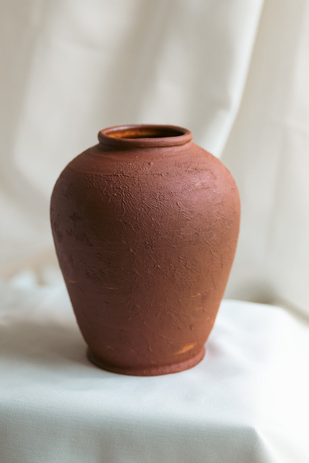 Red Vase