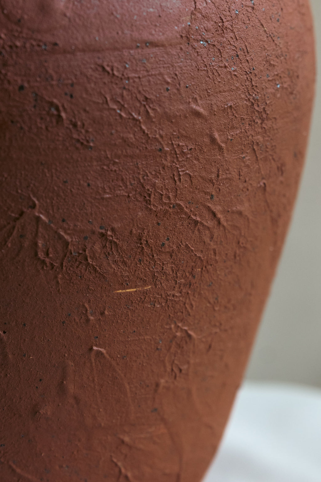 Red Vase